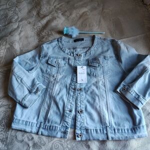 Classic Light Blue Kids Denim Jacket